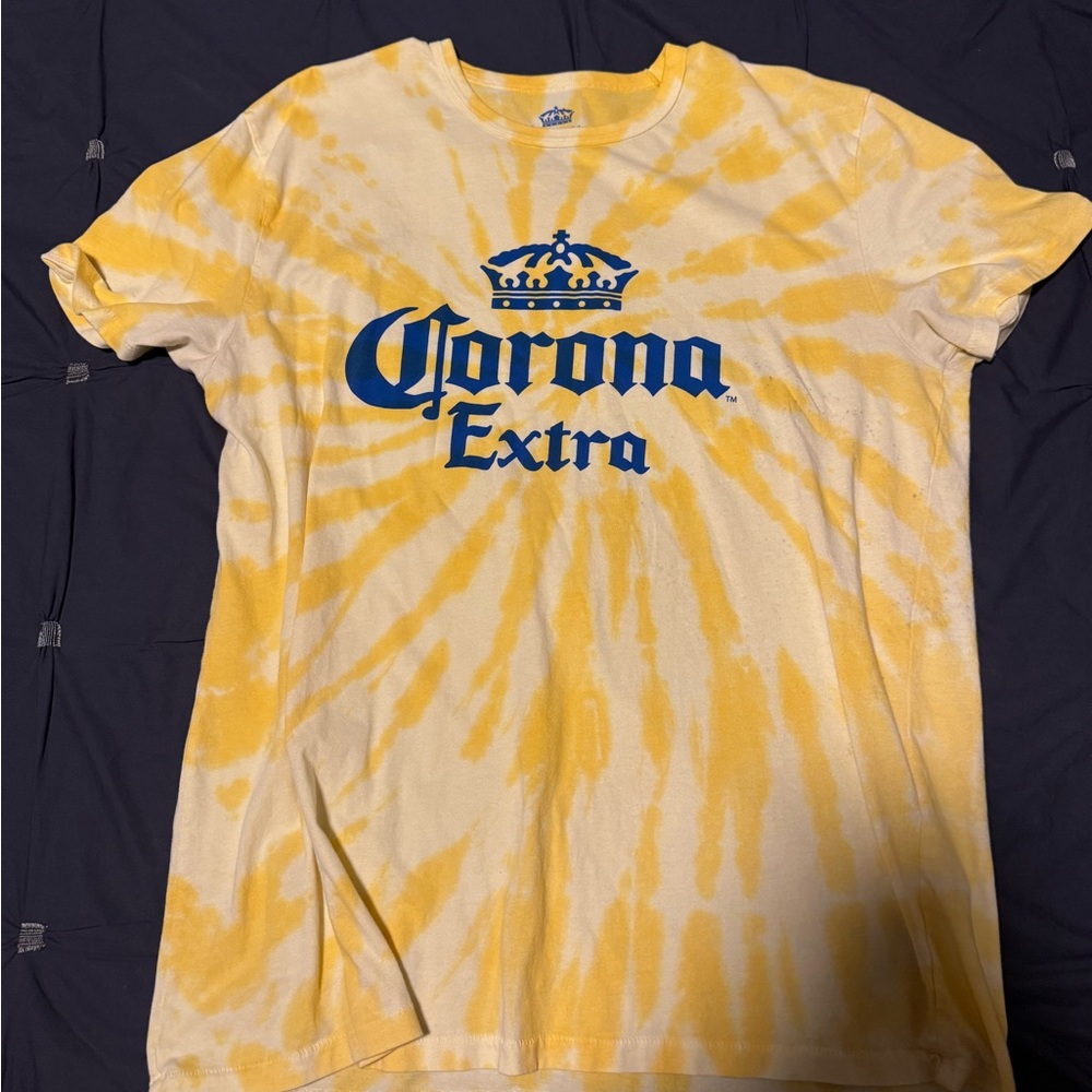 Corona t-shirt tie dye